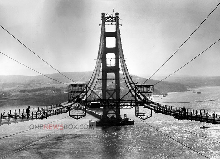 How The Golden Gate Bridge Was Built Page 17 One News Box